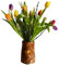 Vase Valentina aus Olivenholz