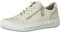 Jana Damen Sneaker flach mit Reißverschluss Vegan, Gold 2 (Gold), 37 EU