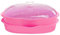Microwave Bacon Rack Cooker, 2 PCS Grill Tray with Splatter Lid, Large Capacity, Suggest Dishwasher Clean, 9inch, RED