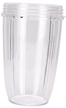 BESTonZON 2 Stück Mixerbecher Mixerglas Mixbecher Smoothie-Flasche Mixer Ersatzmixerbecher Portionsmixerbecher Mixer-Ersatzbehälter 610 Ml Hoher Becher Saft Obst Reisen