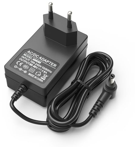 30.45V Charger Compatible with Dyson V10 V11 V12 V15 Vacuum, Replacement for Dyson SV12 SV14 SV15 SV16 SV20 SV22 969350 217160 Vacuum Cordless Handheld Cleaner Absolute Battery Power Adapter UK Plug