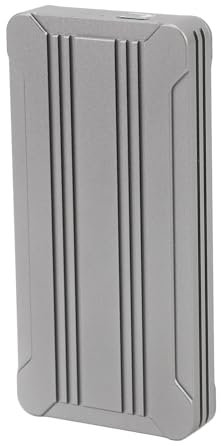 Zunate 40 Gbit/s M.2 NVMe SSD Gehäuse, Aluminiumlegierung PCIe3.0X4 USB C Externes Solid State Laufwerksgehäuse, Kompatibel mit Thunderbolt 3/4, USB 3.2/3.1/3.0