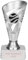 TROPHIESPLUSMEDALS Personalised Silver Trophy Cup - 15cm | Small 6 Award Winner Trophies for Kids School & Adult Sports Reward | Includes Free Metal Plate Engraving | Voyager Collection