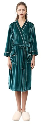Vestaglia Donna Pile Calda Invernale Vestaglia Con Cintura E Cappuccio Taglie Forti Lunga Accappatoio Pile Comodo Leggero Kimono Pigiama Spugna Vestaglia Da Bagno Ideale Per Casa Spa Sauna Palestra