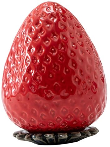 Warmhm Mini Keramik Erdbeere Form Candy Jar Mit Deckel Für Tee Getreide Süßigkeiten Aufbewahrung Behälter Für Küchentheke