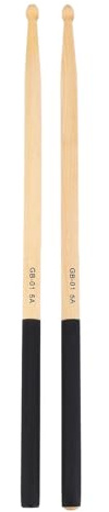 Dilwe Drumsticks Maple Wood 5A Drum Sticks mit Ergonomischem Griff für Normale Drum -Sets und Dummy - Pads