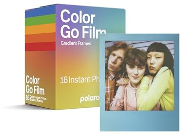Polaroid – Sofortbildfilm Go Color Film Doppelpack - Gradient Frames (16 Fotos)