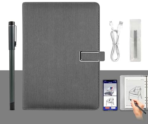 Smart Writing Set, E-Ink Paper Tablet for Writing and Drawing, Reusable Notebook with AI Features, Real-Time Sync to App for Office and Learning