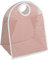Wäschekorb, faltbare Nylon-Wäschesack, schmutzige Kleidung Korb, tragbare Wäschekorb (Rosa)