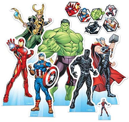 Star Cutouts TT016 Marvel Avengers (Animation/Cartoon) Table Top Pack