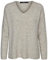 VERO MODA Strick Pullover V-Ausschnitt Langarm Sweater Knitted Jumper VMCREWLEFILE