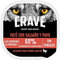 Crave Nassfutter für Erwachsene Hunde, Lachs und Truthahn, 10 x 300 g