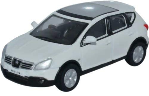 Oxford Diecast 76NQ004 Nissan Qashqai White