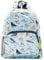 ECO CHIC leichter faltbarer Mini-Rucksack | Robuster, wasserabweisender Rucksack | Lässt sich zur Aufbewahrung in einen Beutel falten (Wildvögel Blaue)
