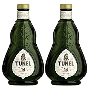 Tunel 14 2er Set Hierbas 0,7L (28% Vol) Reserva Familiar Tunel Kräuterlikör Hierbas de Mallorca- [Enthält Sulfite]