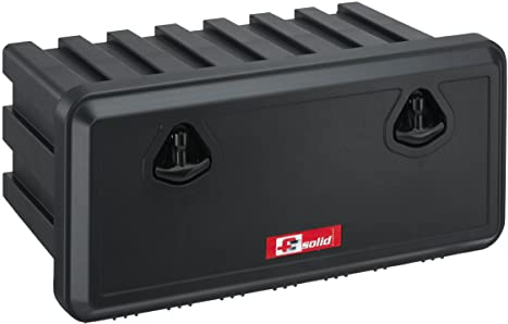 FTsolid Unterbaubox Staubox Anhängerkiste Gurtkiste Unterflurbox Werkzeugkiste (750x360x450)
