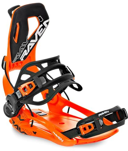 Raven Snowboard Bindung Raven Fastec FT360 (FT360 Orange, M(39-42))