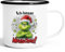 Moonworks® Emaille-Tasse Grinch Geschenk für Weihnachtsmuffel Ich hasse Menschen Emaillebecher Weihnachtstasse lustig Ich hasse Menschen emaille-weiß-schwarz standard
