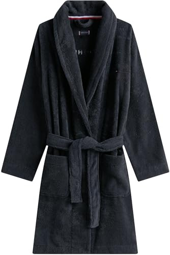Tommy Hilfiger Unisex Kinder Towelling Bathrobe Uk0uk00071 Bademantel