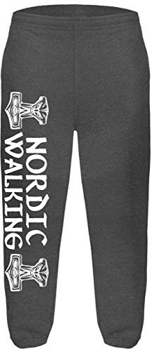 SONS OF ODIN Herren Jogginghose Trainingshose Wikinger Nordic Walking Wikinger Thors Hammer