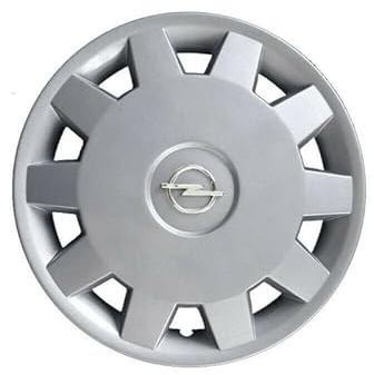 Kit mit 4 anpassbaren Radkappen – für OPEL AGILA (Chrom-Logo) – Durchmesser 14 Zoll