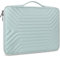 DOMISO 14 Shockproof Waterproof Laptop Sleeve with Handle Lightweight Soft EVA Tablet Case for 14 Inch Laptops/Apple/Lenovo ThinkPad/HP Pavilion 14 Stream 14 / Dell/ASUS, Mint Green