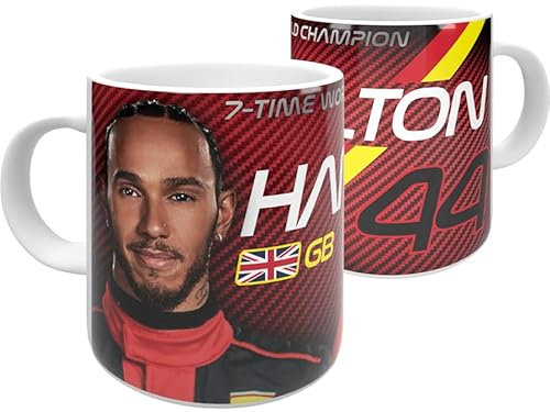 Partisan Lewis Hamilton F1 Keramiktasse, 57,5 - 325 ml