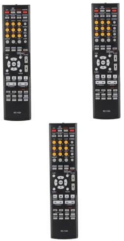 OSALADI 3stücke Fernbedienung Für Receiver Kompatibel Mit Avr Lernfunktion Ohne Batterie Einfache Bedienung Ergonomisches Design Als Ersatz Für Defekte Fernbedienungen