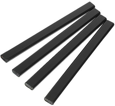 Lurrose Holzbearbeitungsstifte 4 Stück Konstruktionsstifte Schwarz Zum Markieren Und Zeichnen Für Tischler