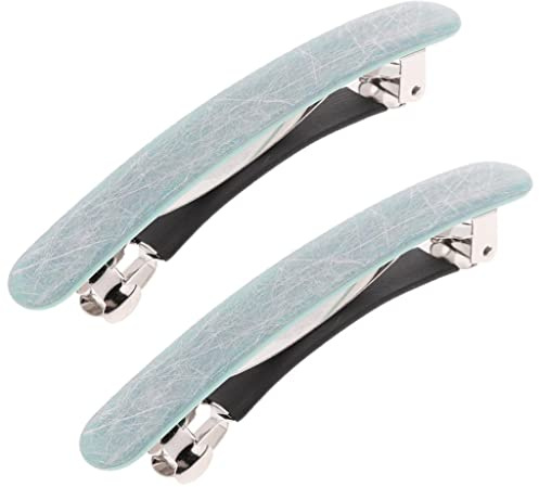 APLVFFZH Damen Haarclip Vintage Haarklammer Französische Haaraccessoires, Blau
