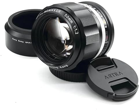 ARTRA LAB NONIKKOR 50 mm F1.2 Nocty (Vollformat) Objektive, kompatibel mit Sony E