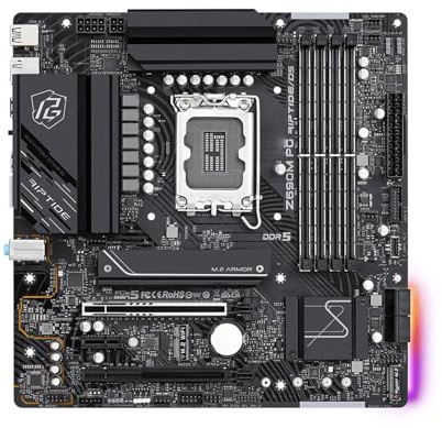 motherboard Fit For ASROCK Z690M PG RIPTIDE/D5 Motherboard For Core I9-12900K I5-12600K I9-13900K CPU SATA3 M.2 Z690 DDR5 Mainboard Micro ATX