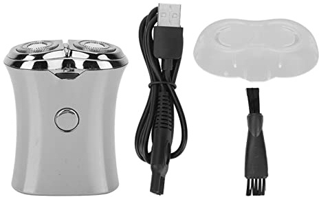 Elektrischer Rasierer, Bartschneider, elektrischer Gesichtsrasierer, wasserdicht, intelligentes Display, One-Button-Steuerung, tragbarer Mini-Rasierer für Männer, Reisen,