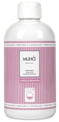 Muhà Profuma Bucato Concentrato per Un Profumo Persistente, 10 Fragranze, 400ml (Carezza di Primavera)