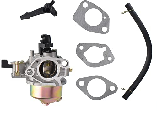 Cancanle Vergaser mit Dichtung Kraftstoffschlauch für Honda GX390 Wasserpumpe Rasenmäher Benzinmotor