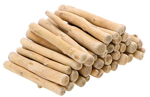 Healifty 10Cm Treibholzstücke Basteln Holzstücke Holzstäbchen 250G Natürliche Unfertige Antiseptische Holzstange
