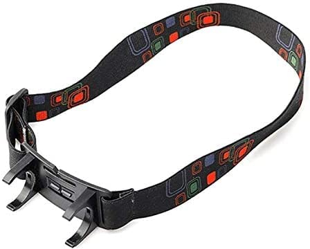 MUMUGUO 2 Pack Flashlight Clip Buckle Headband Adjustable Head Belt Head Strap Mount Holder Stand for 24mm LED Flashlight Torch Headlamp Light 1