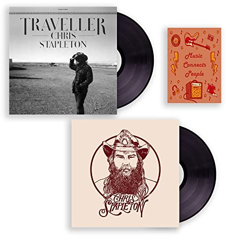 Chris Stapleton Debut Vinyl LP Albums With Art Card
