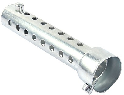 Motorrad-Schalldämpfer, Universal-Silber-Motorrad-Auspuff Kann DB-Killer-Schalldämpfer-Schalldämpfer-Einsatz (35mm)