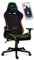 huzaro Force 6.2 RVB | Eclairage LED | Chaise Gamer | Tissu HD | Jusqu'à 130 kg | Réglable en Hauteur | Ergonomique | PC Gaming | Siege Bureau | Noir
