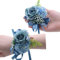 Ansteckblume mit Rosenblüten, Ansteckblume für Herren, Hochzeit, weiße Rose, Ansteckblume für Damen, Braut, Brautjungfer, Handgelenk-Ansteckblume für Hochzeit, Party, Abschlussball, Dekorationen