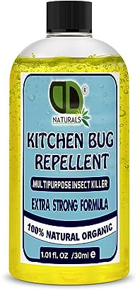 Bug Repellent with CEDERWOOD, Tea Tree, Peppermint & Eucalyptus Essential Oil (Repells Bugs Such as Flies, Ants, Wasps & Mosquitos Indoors in The Home) (30ml Cap)