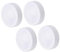 UKCOCO 8 Stk Kabinett Licht Batteriebetriebene Lichterketten Kleines Licht Led-röhrenlicht Tippen Sie Auf Nachtlampe Berühren Led-schrankleuchten Weiß Licht Klopfen Abs Kabellos