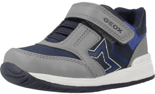 Geox Baby B RISHON BOY A Sneaker, 6 UK Child Grey