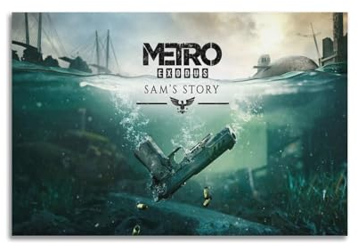 Metro Exodus Spiel-Poster, dekoratives Gemälde, Leinwand-Wandposter und Kunstdruck, modernes Familienschlafzimmer-Dekor-Poster, 30 x 45 cm