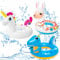 POPOYU 3 Stück Schwimmring Erwachsene,Schwimmring Kinder,Aufblasbare Badetiere Pool,35.8/30 GroßPool Float Swimmingpool-Schwimmer,Sommer Wasser Schwimmreifen für Schwimmbad-Partydekorationen