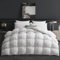 Deodar Bettdecke Ganzjahresdecke 220x240, Daunendecke mit 2220g Daunen|Feder Füllung, 100% Baumwolle Bettzug, 3D Flaumige Konstruktion Atmungsaktiv Warm, Waschbar, Öko-Tex, RDS, Weiß