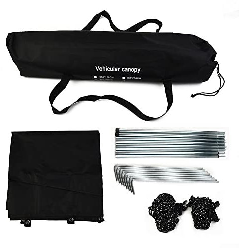 Oniissy Sun Canopy Awning Fit for Campervan Motorhome SUV Waterproof for INSTANT Shade Solution Outdoor Enthusiasts Easy Set Up 6m² Area Weather Resistant Portable Shelter