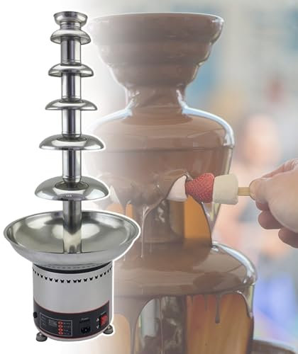 Macchina Elettrica Per Fontana Di Cioccolato Fondente, Fontana Di Formaggio Al Cioccolato Multistrato, Per Formaggio Fuso, Queso, Caramelle,6tiers-110V