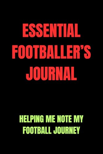 Essential Footballer’s Journal